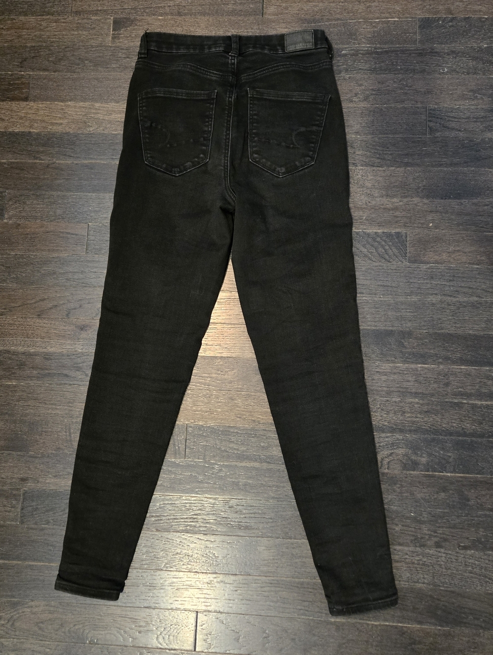 American Eagle Next Level Stretch Curvy Hi-Rise Jegging Skinny Jeans SZ 4 Reg - Picture 2 of 9